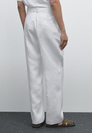 Льняные брюки