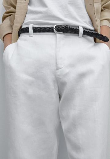 Льняные брюки