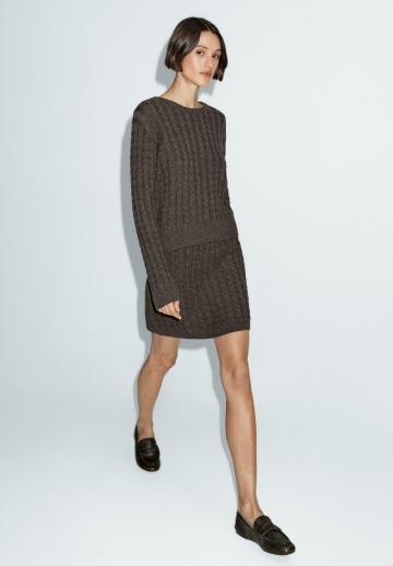 Вязаная юбка