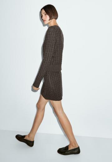 Вязаная юбка