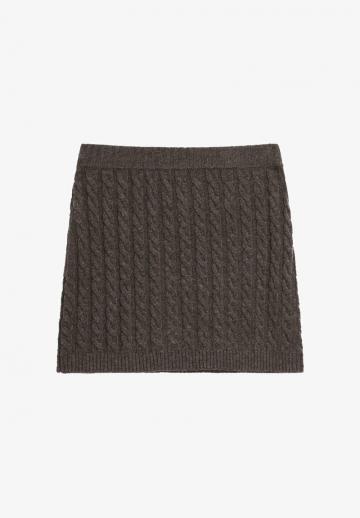Вязаная юбка