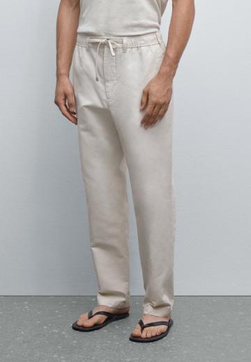 Льняные брюки