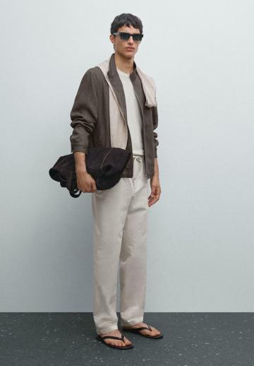 Льняные брюки