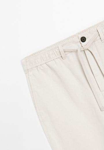 Льняные брюки