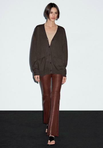 Длинный кардиган