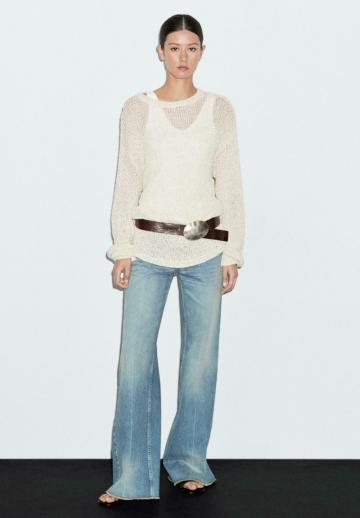 Длинный пуловер