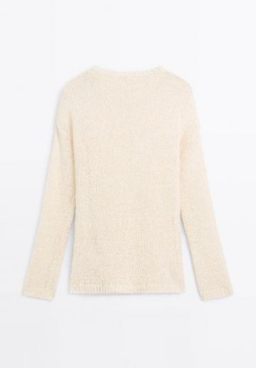 Длинный пуловер