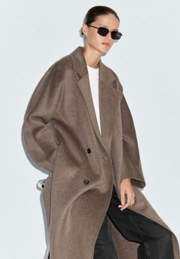 Шерстяное пальто