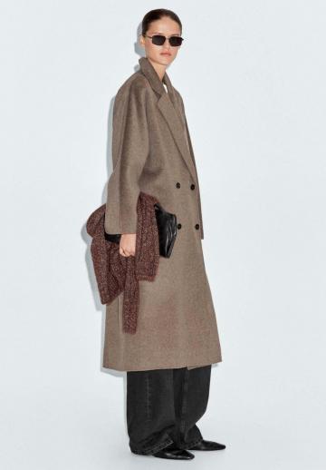 Шерстяное пальто