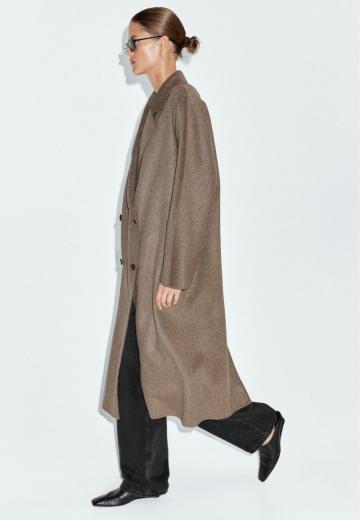 Шерстяное пальто