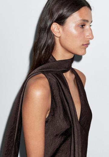 Длинный топ