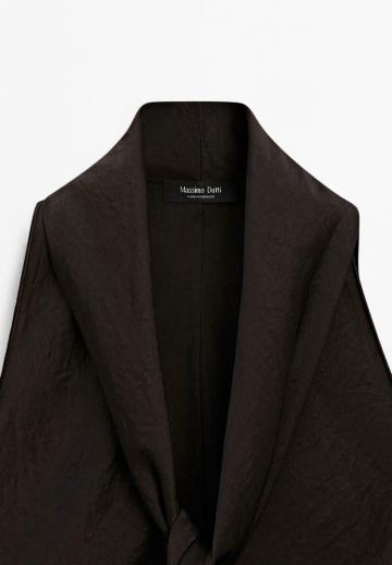 Длинный топ