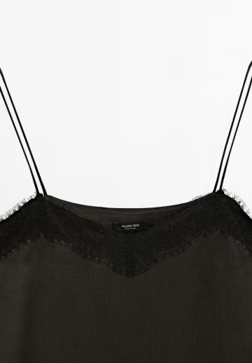 Топ на бретельках