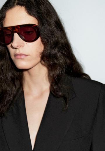 Длинный блейзер