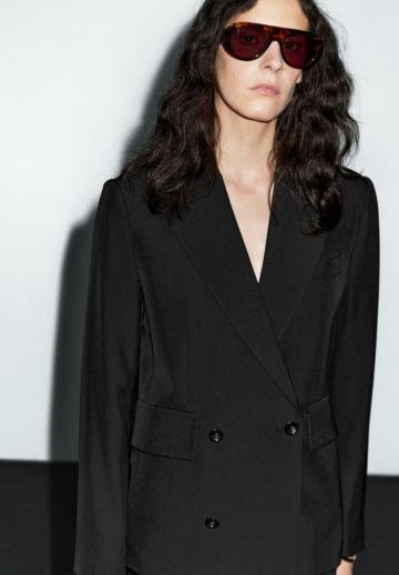 Длинный блейзер