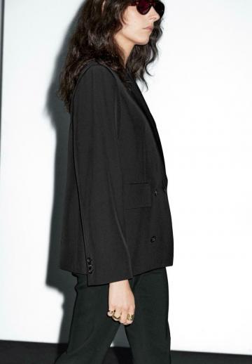 Длинный блейзер