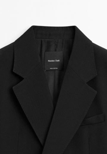 Длинный блейзер