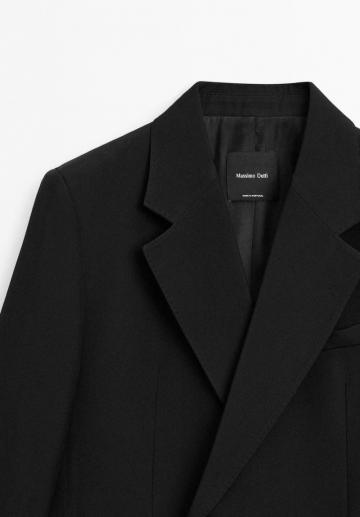 Длинный блейзер