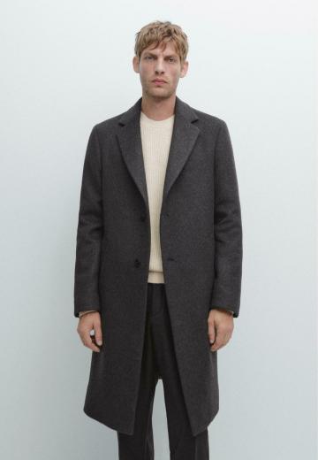 Шерстяное пальто
