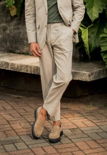 Льняные брюки