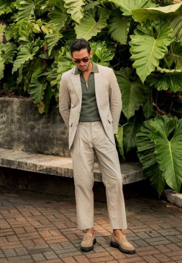 Льняные брюки