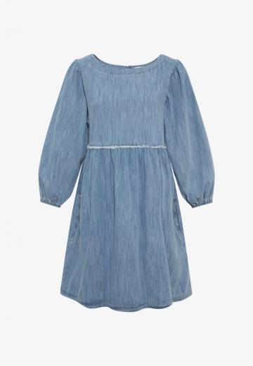 Джинсовое платье