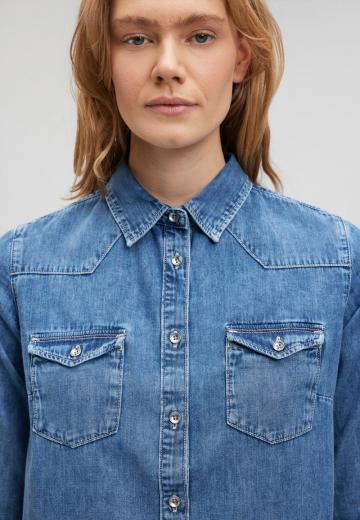 Джинсовое платье