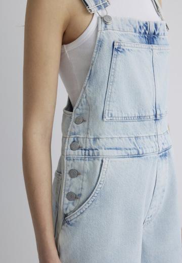 Джинсовый комбинезон