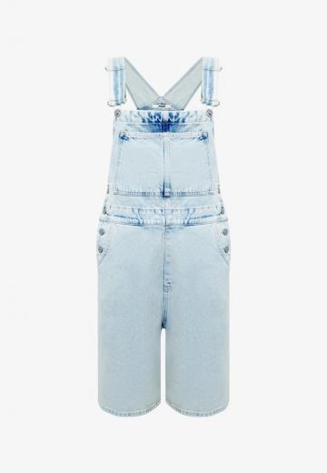 Джинсовый комбинезон