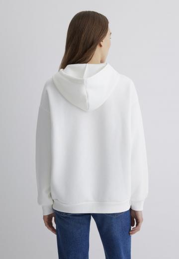 Пуловер с капюшоном