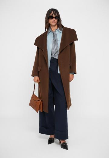 Шерстяное пальто