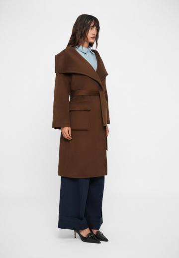 Шерстяное пальто