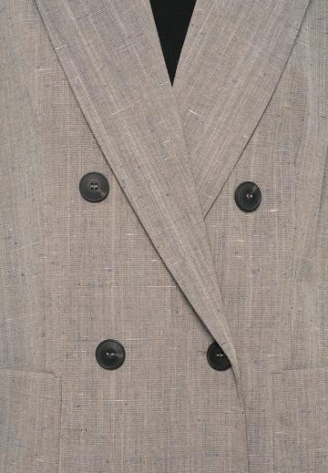 Длинный блейзер