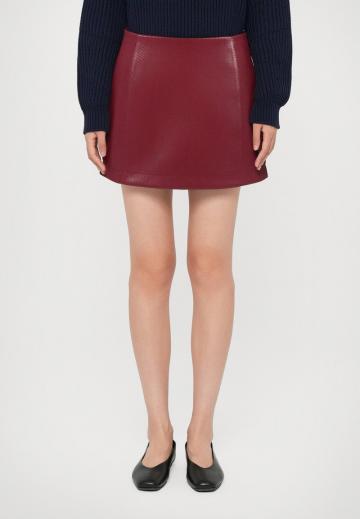 Кожаная юбка
