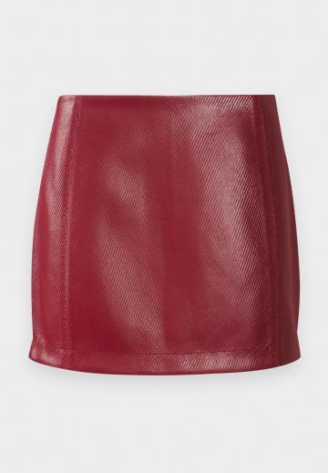 Кожаная юбка