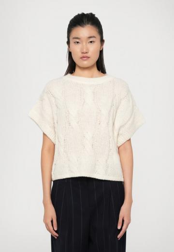 Пуловер с коротким рукавом