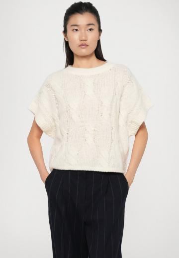 Пуловер с коротким рукавом