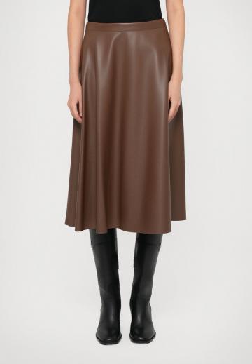 Кожаная юбка