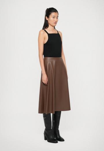 Кожаная юбка