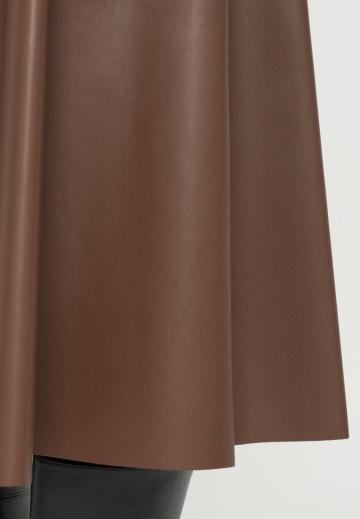 Кожаная юбка