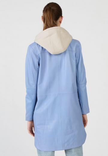 Кожаное пальто