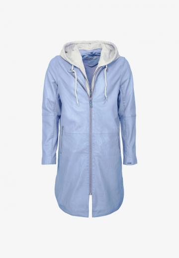 Кожаное пальто