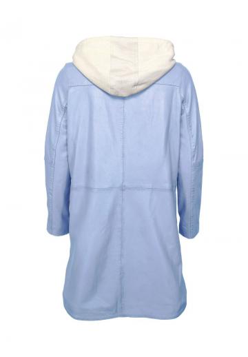 Кожаное пальто