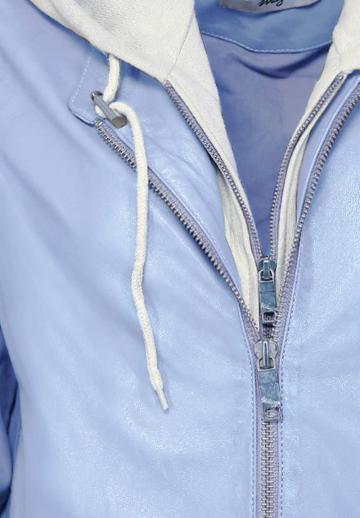 Кожаное пальто