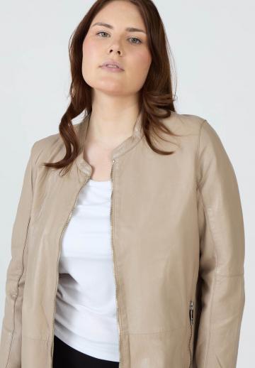 Кожаное пальто