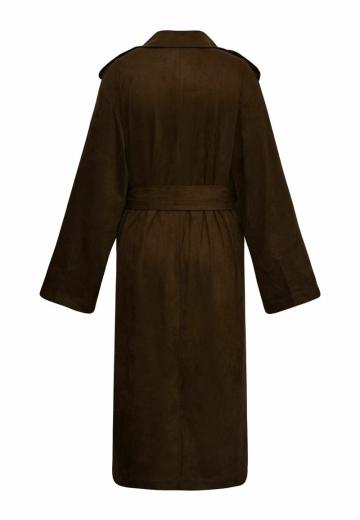 Пальто из искусственной кожи