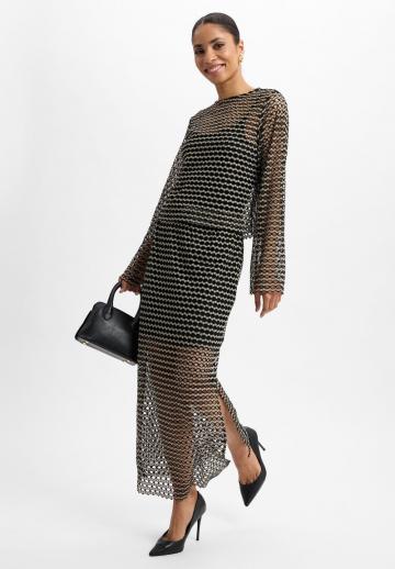 Вязаная юбка