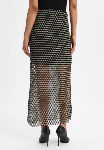 Вязаная юбка