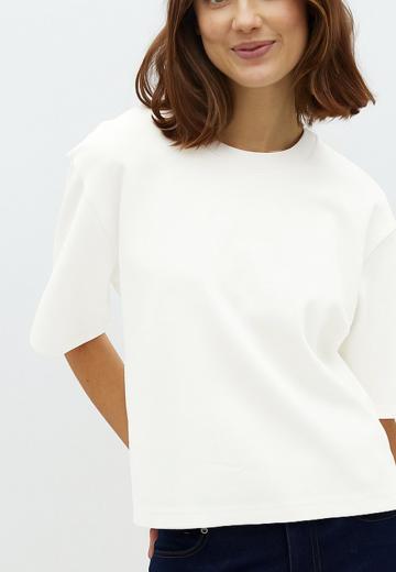 Майка с рукавом три четверти