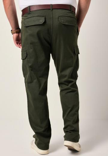 Брюки с накладными карманами
